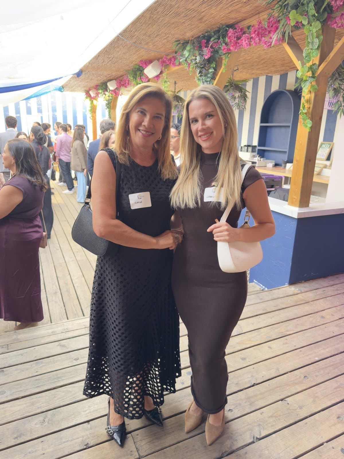 Lorena, da LC, em evento de empreendedores no Canadá